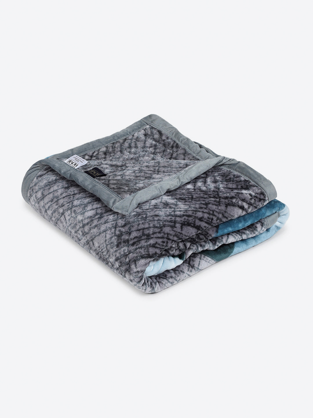 Printed Double Bed 1 Ply Blanket for Mild Winter - (Regal)