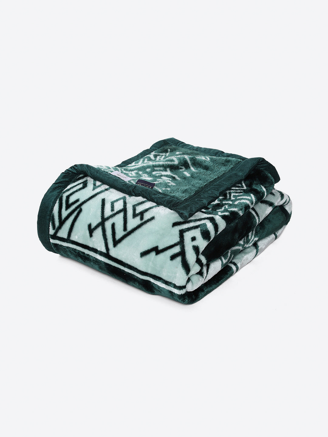 Printed Double Bed 1 Ply, 540 GSM Blanket for Winter - (Relation PVC)