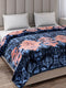 Printed Double Bed 1 Ply, 549 GSM Blanket for Mild Winter - (Roman Box)