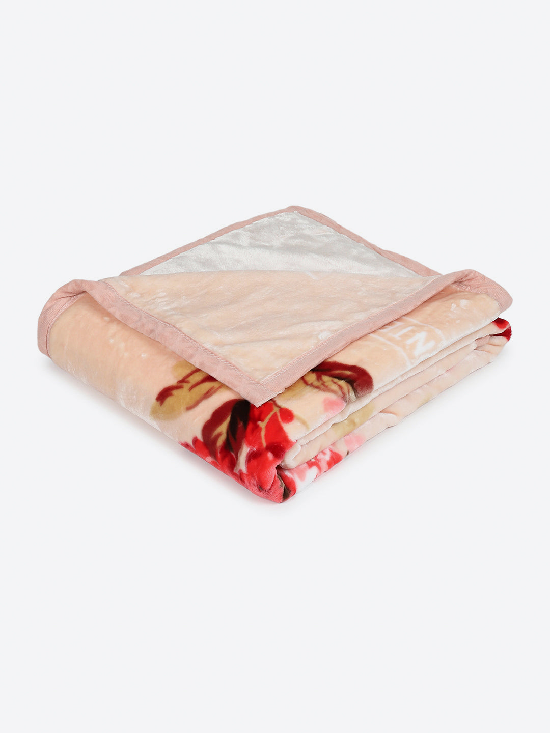 Printed Double Bed 1 Ply, 530 GSM Super Soft Blanket for Mild Winter - (Roman Plus)