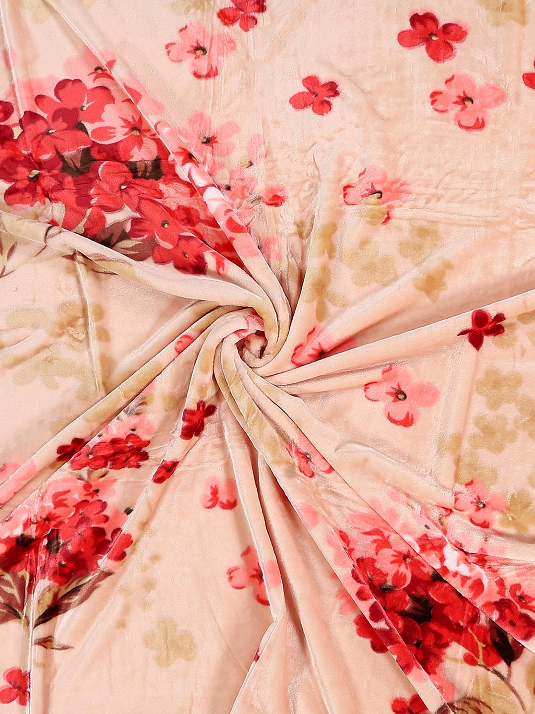 Printed Double Bed 1 Ply, 530 GSM Super Soft Blanket for Mild Winter - (Roman Plus)