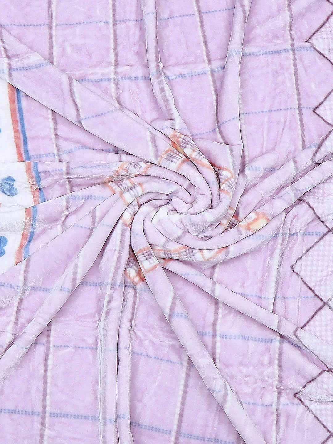 Printed Double Bed Reversible Blanket 2 Ply, 570 GSM, 3 kg (Royalgold Plus)