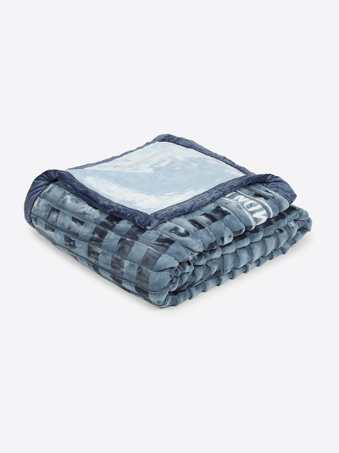 Printed Double Bed 2 Ply, 720 GSM Blanket for Heavy Winter - (Vibe Tribe)