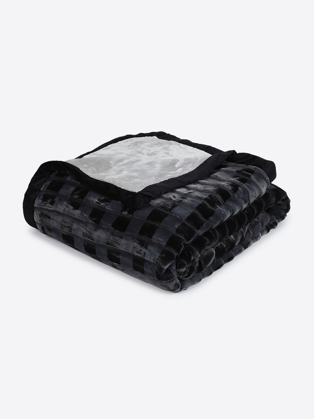 Printed Double Bed 2 Ply, 720 GSM Blanket for Heavy Winter - (Vibe Tribe)