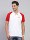 Rock.it Men White Solid Collar Half Sleeve T-Shirt