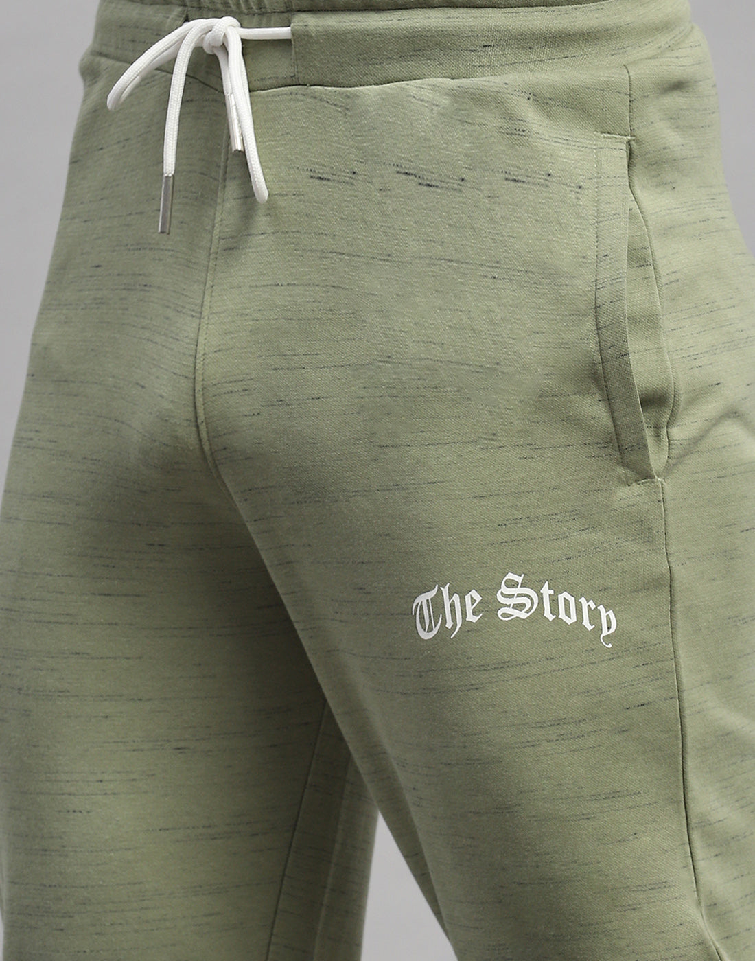 Men Green Solid Round Neck Half Sleeve Lower Set