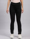 Women Black Solid Smart Fit Lower