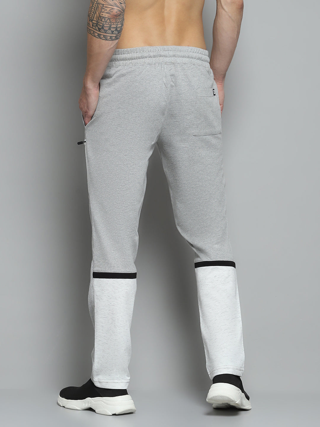 Men Grey Printed Lower