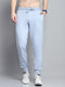 Men Sky Blue Solid   Lower