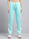Women Blue Printed Regular Fit Lower