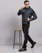 Men Multicolor Printed Hooded Full Sleeve Jacket