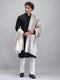 Men Beige Self Design Lohi Shawl