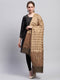 Women Multicolor Check Shawl