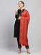 Women Multicolor Self Design Shawl