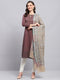 Women Beige Self Design Shawl