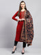 Women Multicolor Self Design Shawl