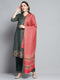 Women Multicolor Self Design Shawl