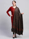 Women Multicolor Self Design Shawl