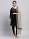 Women Beige Self Design Shawl