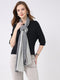 Women Multicolor Self Design Wool Stole