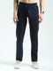 Rock.it Men Navy Blue Solid Regular Fit Lower