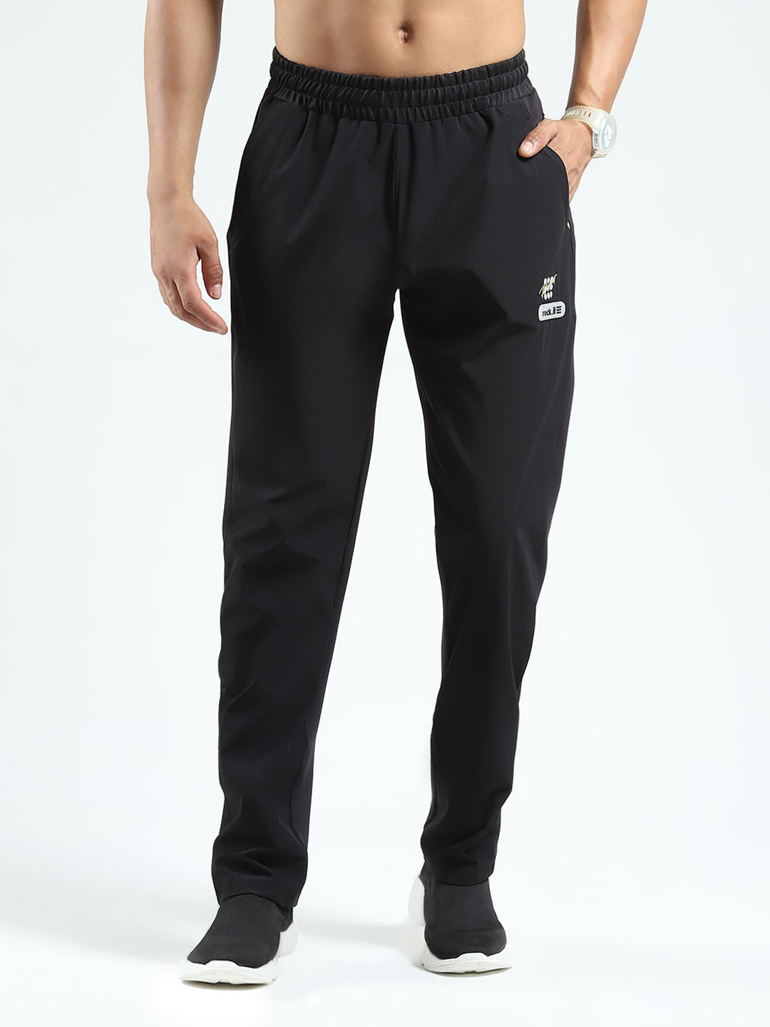 Rock.it Men Blue Solid Regular Fit Lower