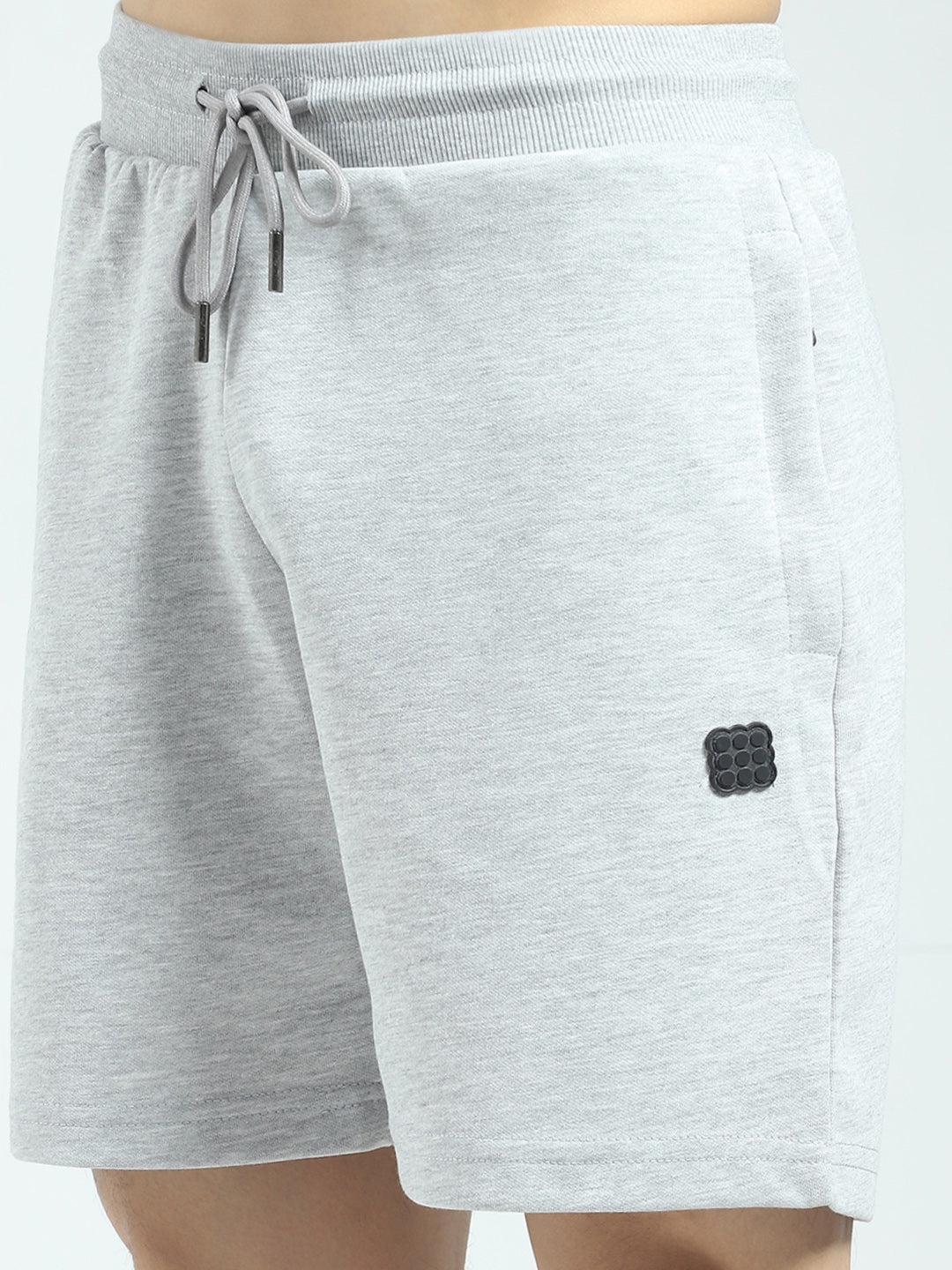 Rock.it Men Grey Solid Regular Fit Shorts