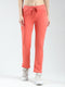 Rock.it Women Coral Solid Regular Fit Lower
