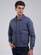 Rock.it Men Light Blue Solid Collar Full Sleeve Jacket