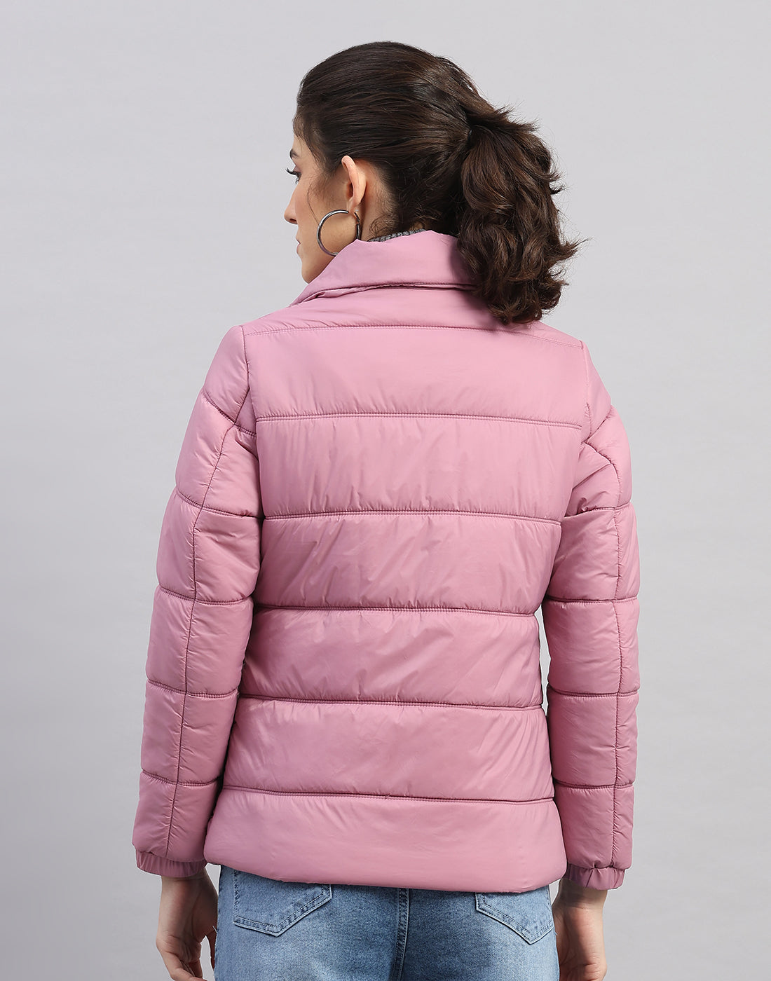 Rock.it Women Purple Solid Collar Full Sleeve Jacket