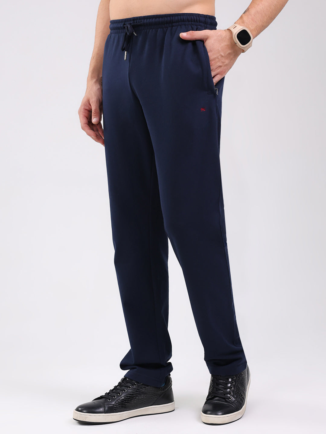 Men Maroon Solid Collar Full Sleeve Winter Tracksuit