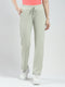 Women Green Solid Regular Fit Lower