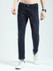 Men Blue Solid Regular Fit Denim