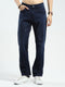 Men Blue Solid Regular Fit Denim