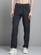 Men Grey Solid Regular Fit Lower