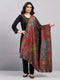Women Multicolor Printed Wool Blend Shawl
