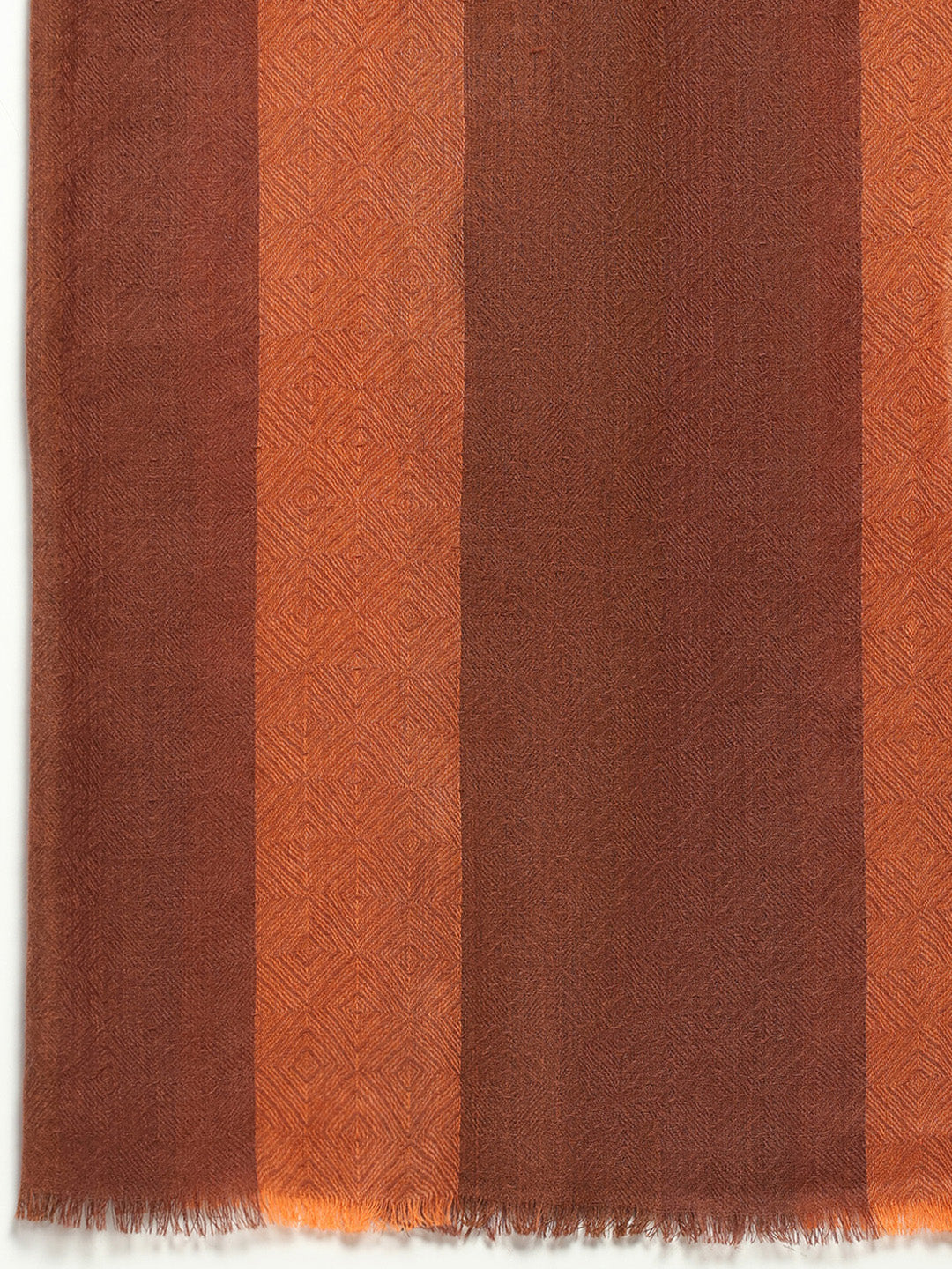 Women Multicolor Self Design Wool Stole