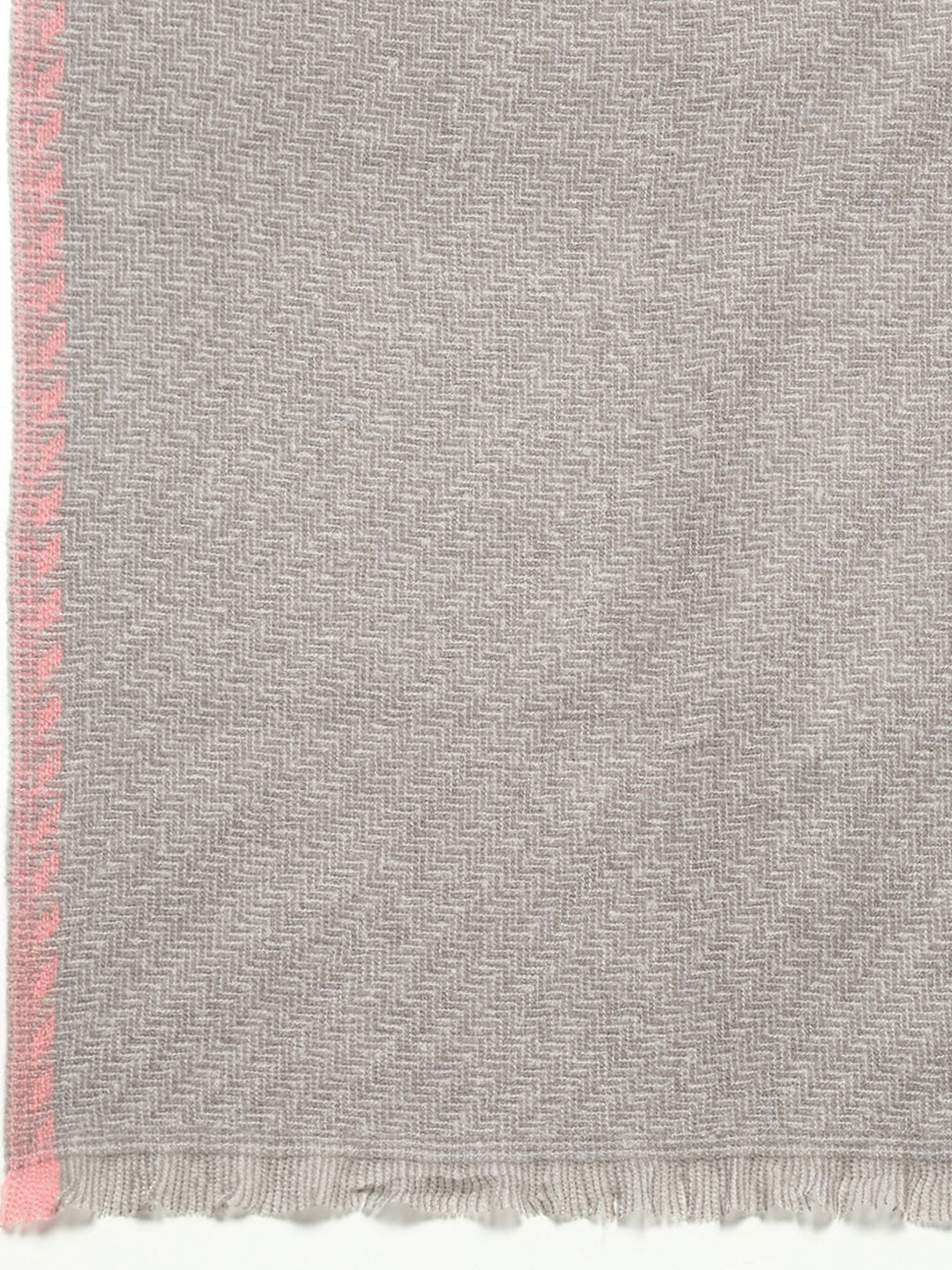 Women Multicolor Self Design Wool Stole