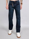 Men Dark Blue Light Wash Slim Fit Denim