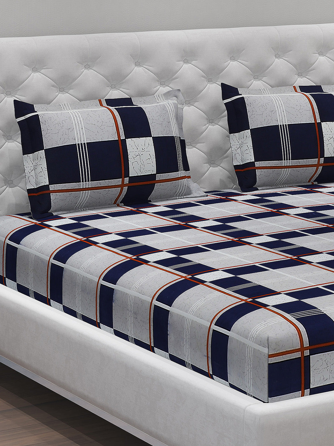 MOCA by Monte Carlo 120 GSM Microfibre Double Bedsheet with 2 Pillow Covers