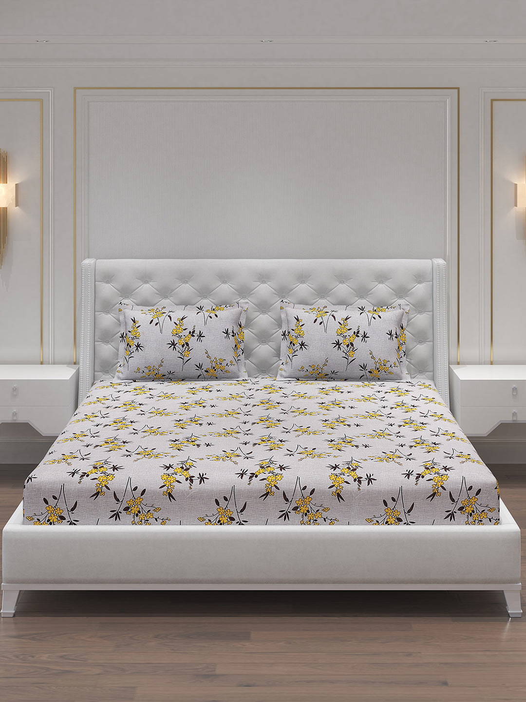 MOCA by Monte Carlo 120 GSM Microfibre Double Bedsheet (2 Pcs Set)