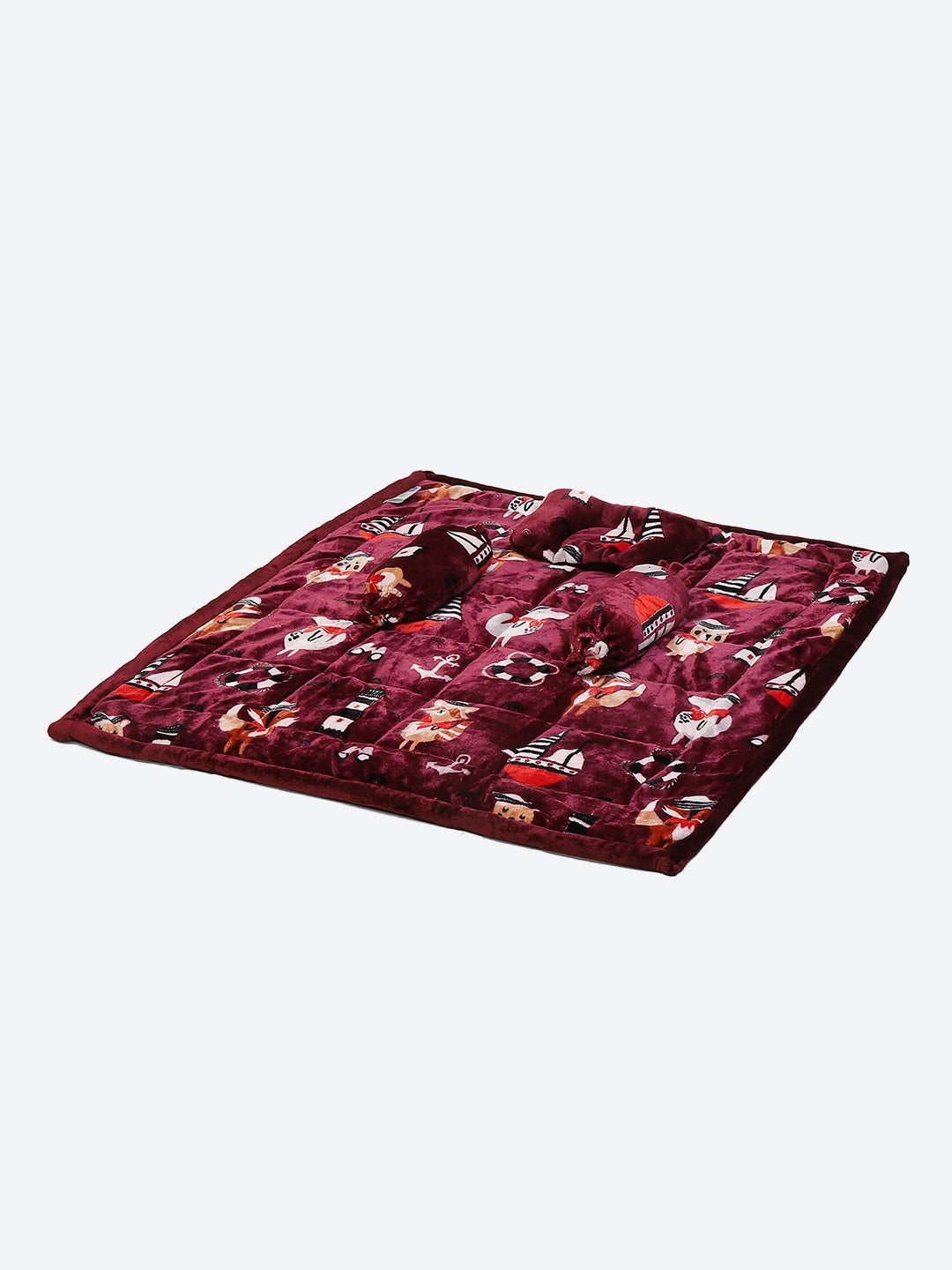Baby Set of 5 Pc Polyester Bedding Set