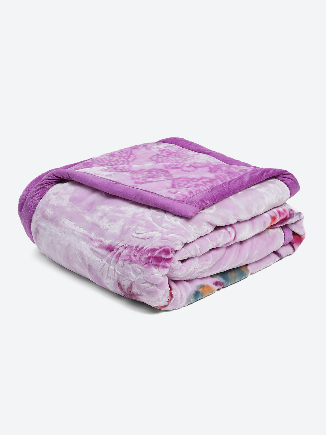 Printed Double Bed 890 GSM Blanket Emperor 2 Ply (Weight 4.7 kg)