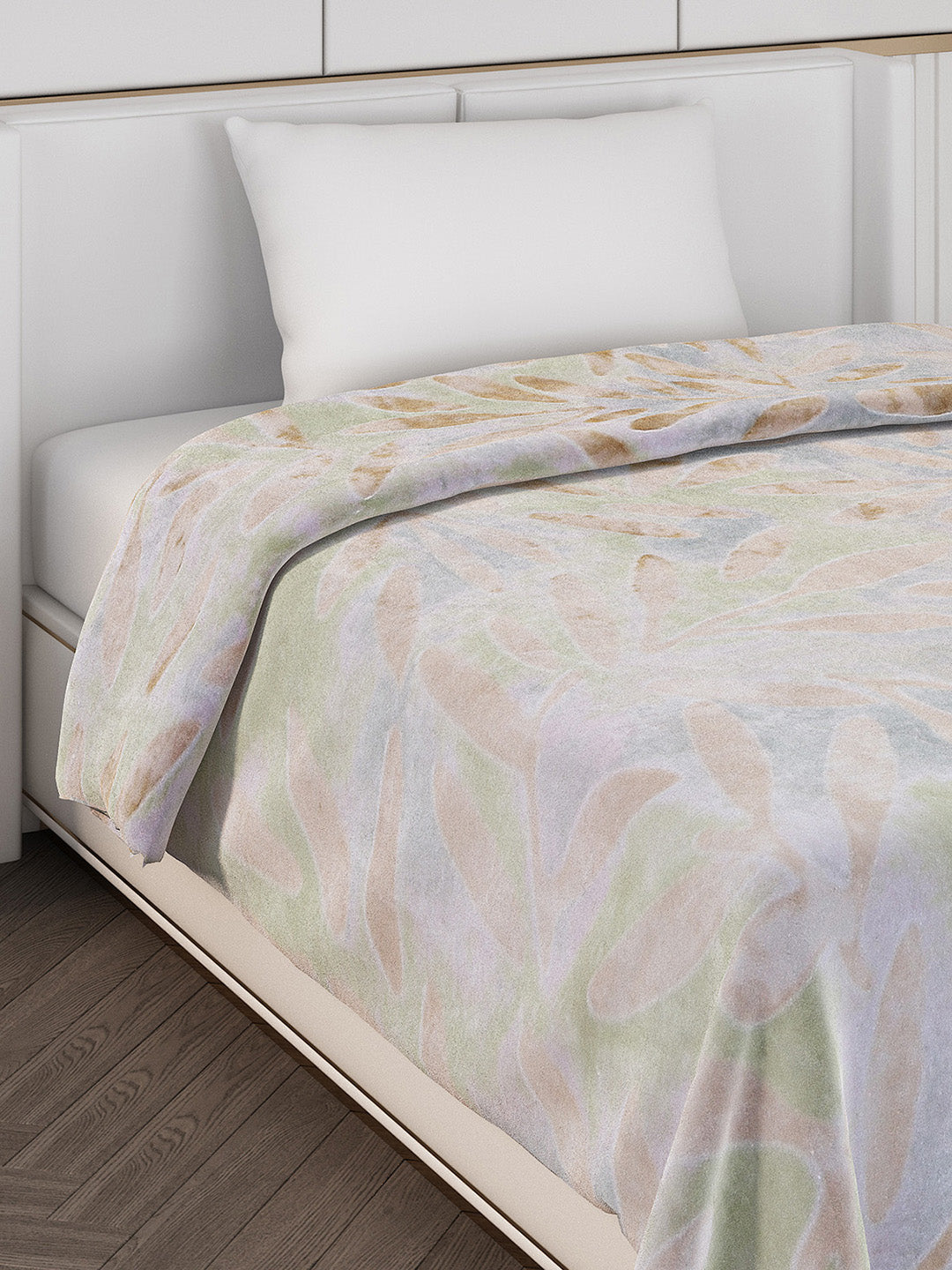 Printed Single Bed 710 GSM Blanket Ignis 2 Ply (Weight 2.5 kg)