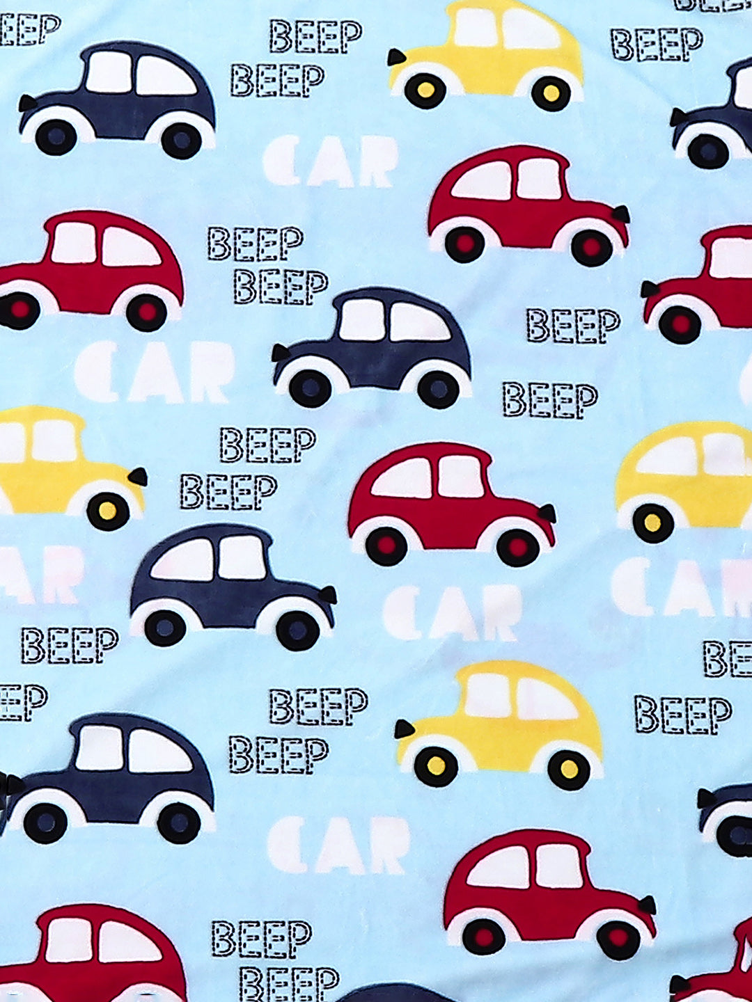 Printed Baby Blanket For Winter 1 Ply, 600 GSM, Weight 1.5 kg (Jackjill)