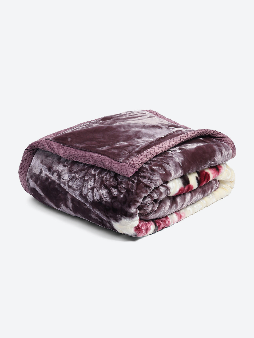 Printed Double Bed 850 GSM Blanket for Heavy Winter -2 Ply (Weight 4.5 kg)