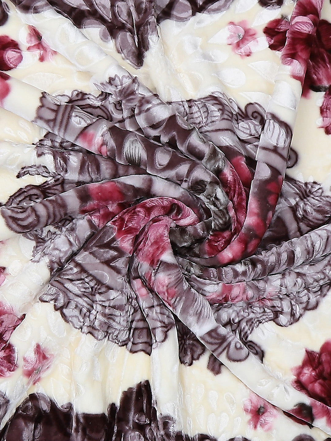 Printed Double Bed 850 GSM Blanket for Heavy Winter -2 Ply (Weight 4.5 kg)