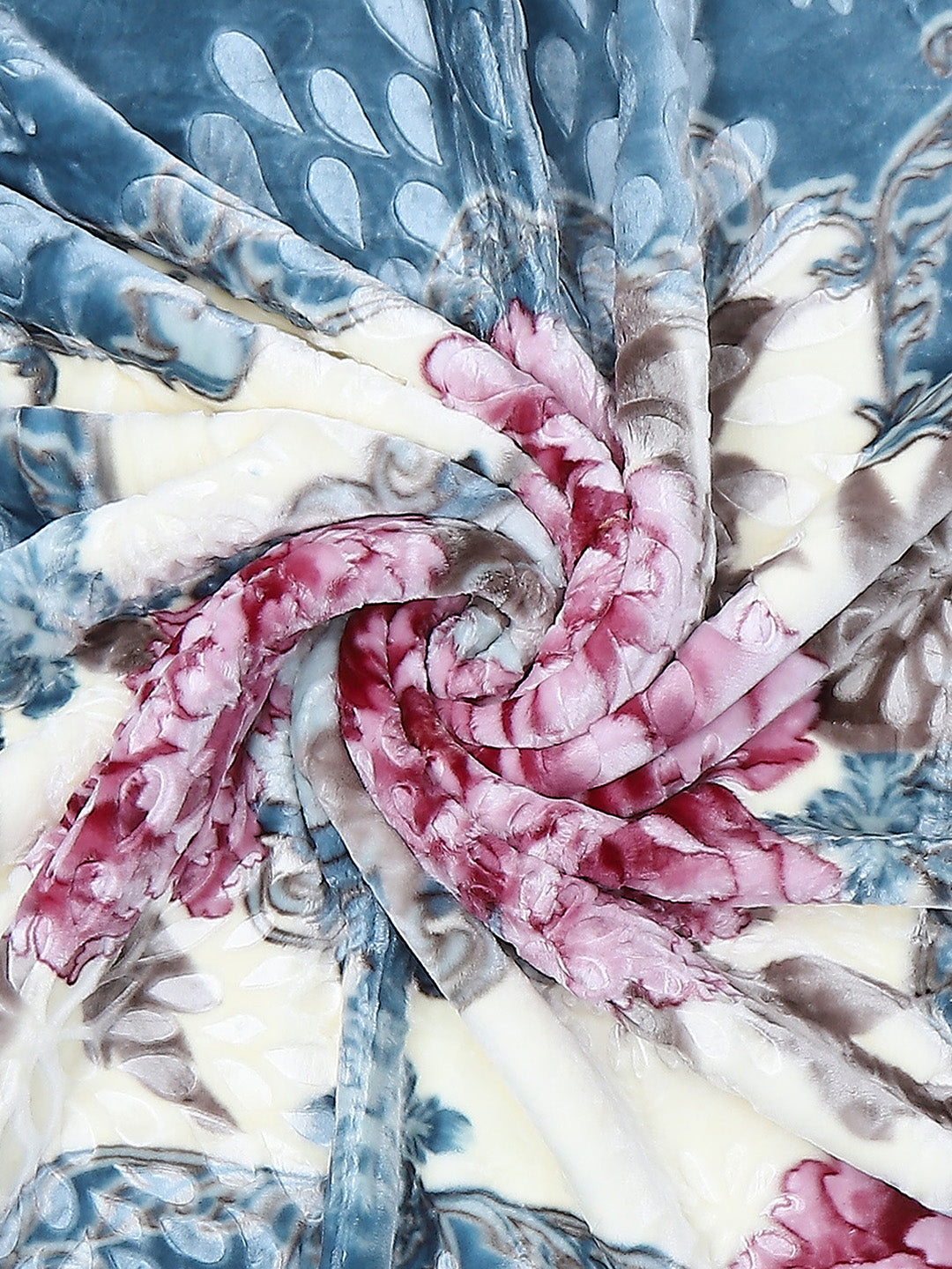 Printed Double Bed 850 GSM Blanket for Heavy Winter -2 Ply (Weight 4.5 kg)