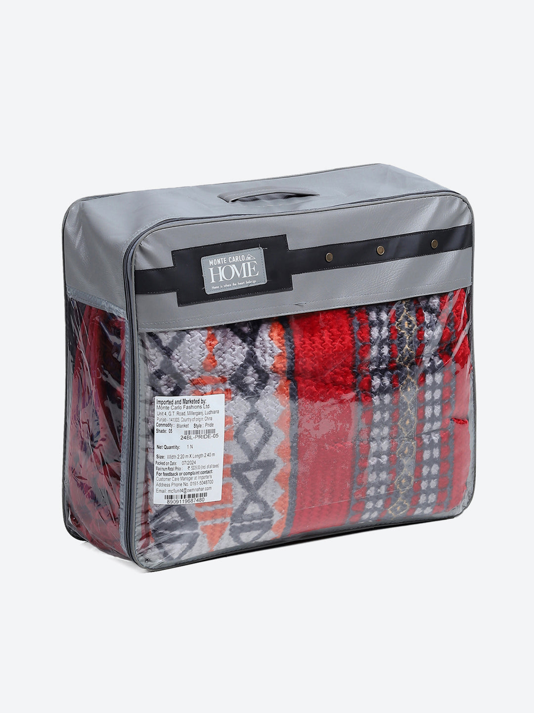 Printed Double Bed 757 GSM Blanket Pride 2 Ply (Weight 4 kg)