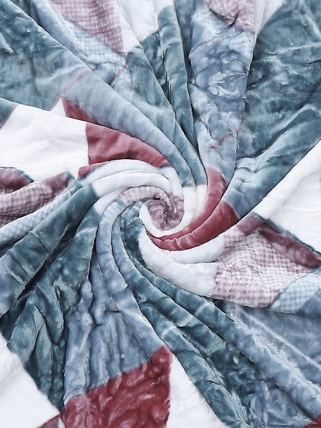 Printed Double Bed 550 GSM Blanket for Mild Winter -2 Ply (Weight 3 kg)